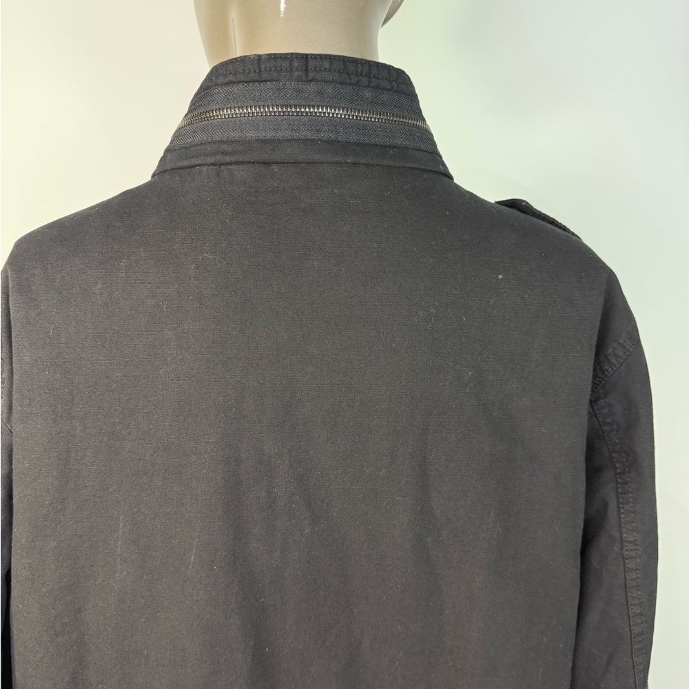 NWT Levi's Men's Two-Pocket Trucker Jacket Sherpa Lined Black Size LT - Picture 8 of 16